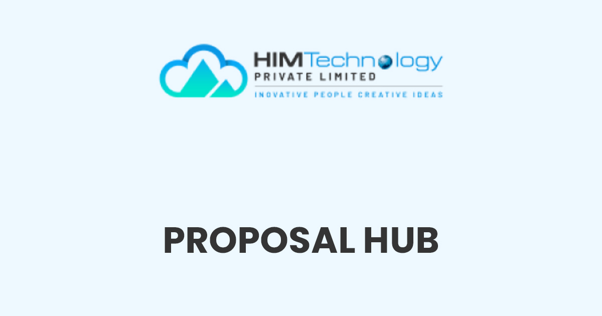 Proposal Hub | Products
